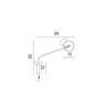 Миниатюра фото бра divinare malcone 2623/06 ap-9 | 220svet.ru
