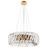Миниатюра фото подвесная люстра divinare megan 7568/18 lm-9 | 220svet.ru