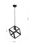 Миниатюра фото подвесной светильник toplight cherilyn tl1604h-01bk | 220svet.ru