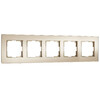 Миниатюра фото рамка на 5 постов werkel senso шампань soft-touch w0053111 | 220svet.ru