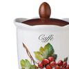 Миниатюра фото ёмкость для кофе с крышкой frutti di bosco 19 см nuova cer | 220svet.ru