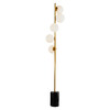 Миниатюра фото торшер tempo brass delight collection | 220svet.ru