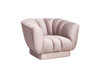 Миниатюра фото кресло fabio велюровое бежевое garda decor fabio-1-2k-colt1001 | 220svet.ru