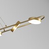 Миниатюра фото подвесная светодиодная люстра f-promo abris 4677-6p | 220svet.ru