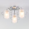 Миниатюра фото потолочная люстра eurosvet 30160/3 хром | 220svet.ru