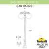 Миниатюра фото садово-парковый фонарь fumagalli gig bisso/g300 2l dn g30.156.s20.aye27dn | 220svet.ru