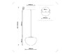 Миниатюра фото подвесной светодиодный светильник ambrella light high light lh12001 | 220svet.ru