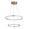 Миниатюра фото подвесной светодиодный светильник lumion twinkle 8010/50l золотой | 220svet.ru