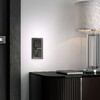 Миниатюра фото выключатель двухклавишный проходной werkel hammer черные w1222008 | 220svet.ru
