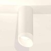 Миниатюра фото комплект накладного светильника ambrella light xs7442017 swh/fr белый песок/белый матовый (c7442, n7175) | 220svet.ru
