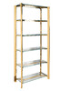 Миниатюра фото стеллаж стекло garda decor gy-08728 | 220svet.ru