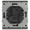 Миниатюра фото кнопка эра arktik 16-1109-06 10ах-250в графит б0070399 | 220svet.ru