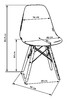 Миниатюра фото стул обеденный dobrin dsw lmzl-pp638-n_lb-mtr_p-w-02-10910 | 220svet.ru