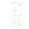 Миниатюра фото декоративная стойка с коннектором elektrostandard 85145/00 a065437 | 220svet.ru