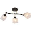 Миниатюра фото потолочная люстра на штанге reluce 01594-3.3-03b bk+fgd | 220svet.ru