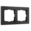 Миниатюра фото рамка из поликарбоната на 2 поста werkel hammer черный w0022408 | 220svet.ru