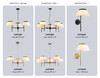Миниатюра фото подвесная люстра ambrella light high light lh72471 | 220svet.ru