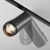 Миниатюра фото трековый магнитный светодиодный светильник maytoni focus zoom tr211-1-12w3k-z-b | 220svet.ru