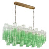 Миниатюра фото подвесная люстра loft it murano 10580/1000r clear green | 220svet.ru