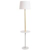 Миниатюра фото торшер arte lamp connor a2102pn-1wh | 220svet.ru